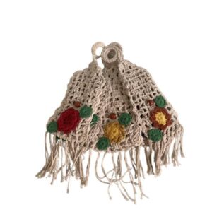 PORTA PAPEL HIGIENICO CROCHE C/5 PCS