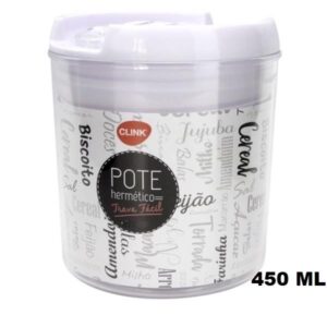 POTE TRAVA HERMETICO PLASTICO 450 ML 11X9 CM CK4310