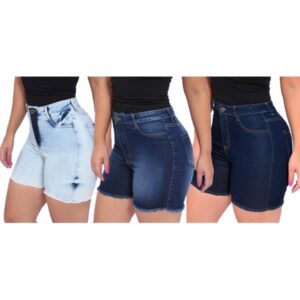 SHORT MEIA COXA GG JEANS ALTERNANCIA