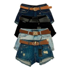 SHORT MILLER 1 LINHA C / CINTO C/ 12 UNIDADES