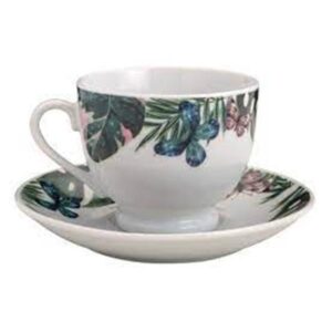 CONJ 6 XICARAS CHA PORCELANA C/ PIRES LYOR 8461/8462/8463