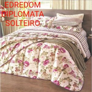 EDREDOM SOLTEIRO DIPLOMATA MIQUELETO