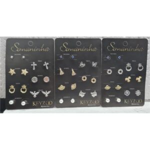 KIT BRINCO SEMANINHA C/10 CARTELAS C/7 PARES