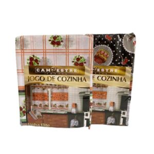 KIT JOGO DE COZINHA 10 PCS CAMPESTRE C/10  42