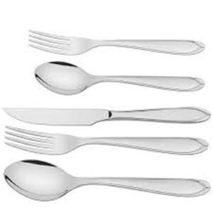 KIT TALHERES DE INOX COM 5 PCS REF 12