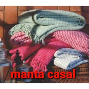 MANTA XADREZ CASAL