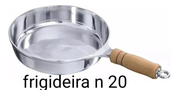 FRIGIDEIRA ALUMINIO N 20 POLIDA (G)