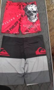 BERMUDA ELASTANO MASCULINA C/ 10 UNIDADES