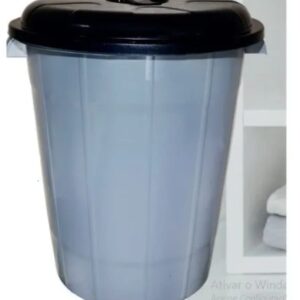 CESTO DE LIXO FECHADO C/ TAMPA 95L 6862