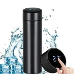 GARRAFA ISOTERMICA 500ML TERMOMETRO DIGITAL KL 0413 KASILAR