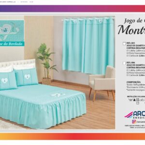 JOGO DE QUARTO CASAL MONTREAL ARCA