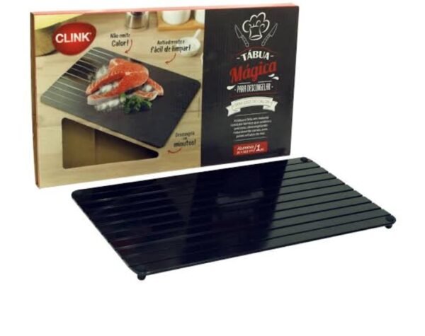 TABUA DESCONGELAR ALIMENTOS ALUMINO 35X19,5CM CK3098
