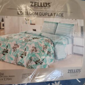 EDREDOM QUEEM ZILLUS DUPLA FACE 2,40 X 2,20