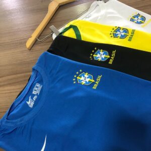 KIT CAMISA DRYFIT BRASIL C/ 10 UNIDADES