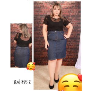 SAIA EVANGELICA PEDAL JEANS PTG (F) COM 10 UNIDADES