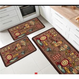 KIT PASSADEIRA DE COZINHA EMBORRACHADA 3 PCS