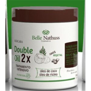 MASCARA BELLE NATHUSS DOUBLE OIL 2X 500GR