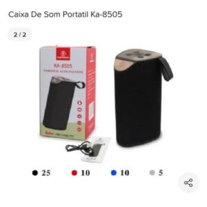 CAIXA DE SOM REF: KA 8505