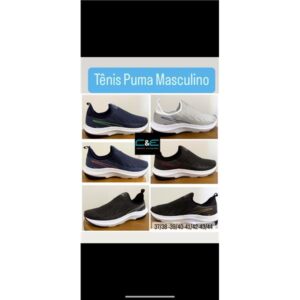 TENIS MASCULINO PUMA C/ 12 PARES