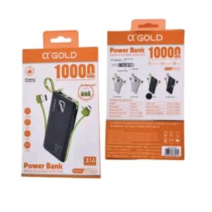 CARREGADOR PORTATIL POWER BANK 1000WMAH