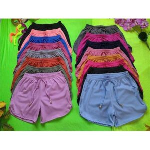 SHORT FEMININO CANELADO C/10 UNIDADES (REIS)