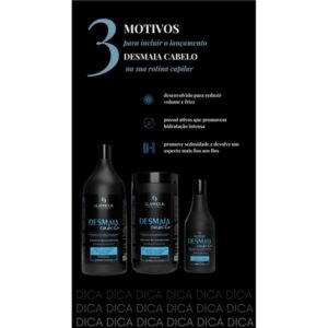 KIT DESMAIA CABELO 3 PASSOS