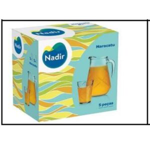 JOGO DE JARRA NADIR FIGUEREDO 1,5L C/ 4 COPOS