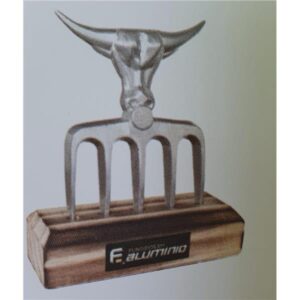 GARFO BOI 5 DENTES COM SUPORTE