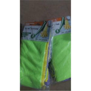 KIT PANO MICROFIBRA MULTIUSO 29CM X 30CM C/ 3 UNIDADES