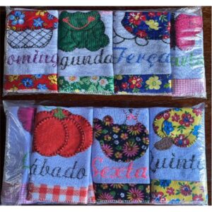 KIT PANO DE PRATO SEMANINHA C/ 7 UNIDADES (G)