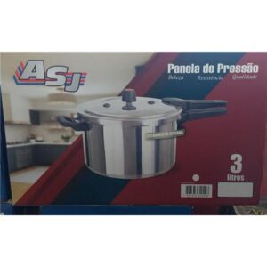 PANELA DE PRESSÃO 3L POLIDA FECHAMENTO EXTERNO ASJ