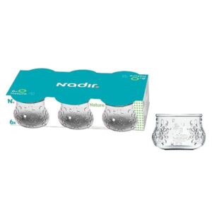 JOGO TIGELA NATURE 200ML SOBREMESA 6 PCS NADIR