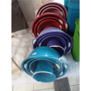 KIT DA BACIA C/ 4 UNIDADES - 10, 15, 25 E 35 LITROS