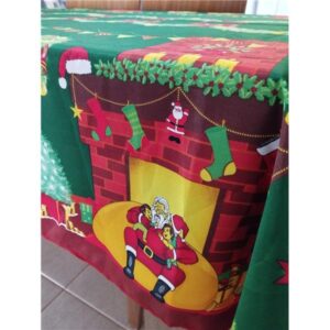 TOALHA DE MESA OXFORD MISTA NATAL C/ 12 UNID