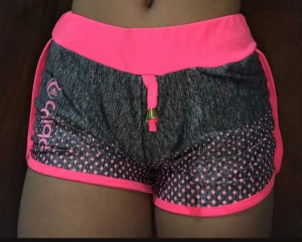 SHORT FEMININO SUPLEX ACADEMIA C/ 10 PECAS