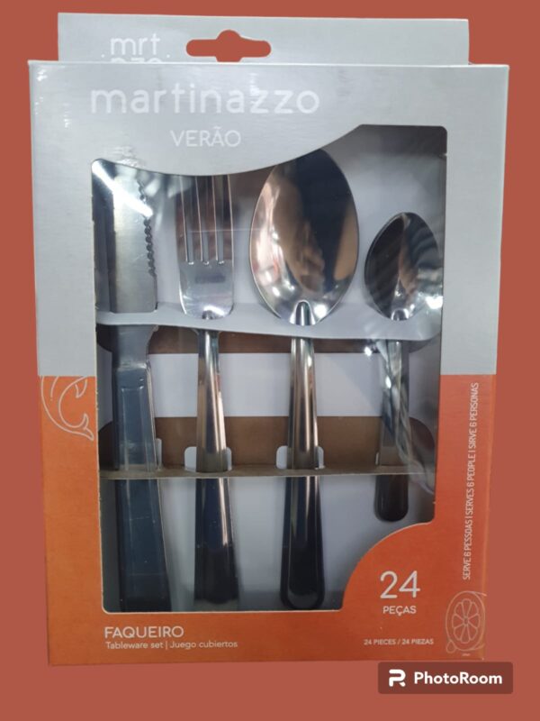 FAQUEIRO 24 PCS CAIXA COMPACTA - MARTINAZZO