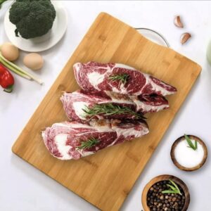 TABUA DE CARNE EM BAMBU 34x24x1,8CM - KEHOME