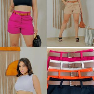 SHORT ALFAIATARIA C/ 10 PECAS (F)