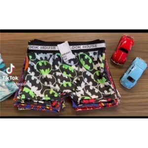 CUECA BOX CLOCK HOUSE INFANTIL C/ 12 UNIDADES