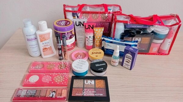 KIT MAQUIAGEM 20 PCS - MAKE MIX - SEXMIX