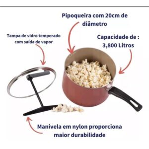 PIPOQUEIRA A.A 20 TAMPA DE VIDRO - ALUMBELLA