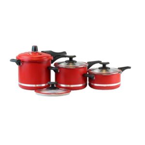 KIT DE 3 PANELA DE PRESSAO - 3L, 4,5L, 5,5L QUATAR