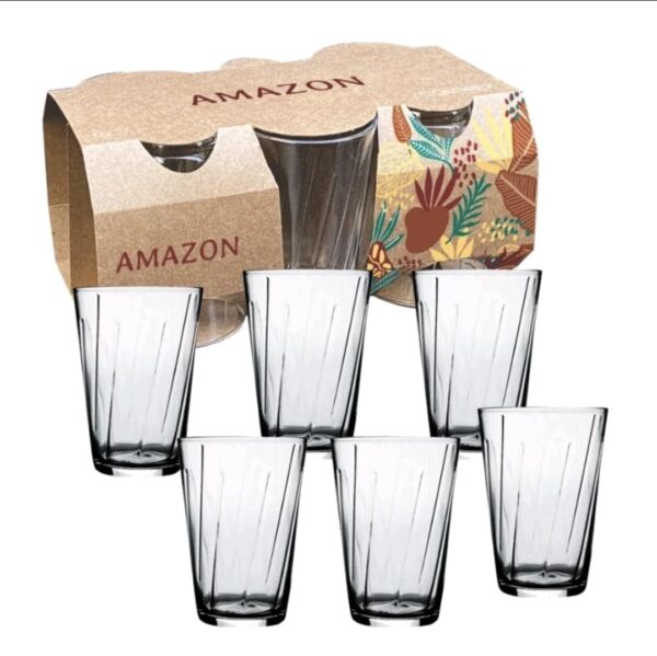 JOGO DE COPO AMAZON 6 PCS - 190ML