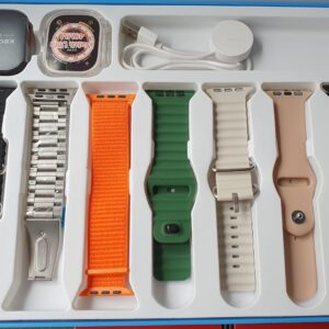 RELOGIO SMART WATCH WS-X9 C/ 07 PULSEIRAS