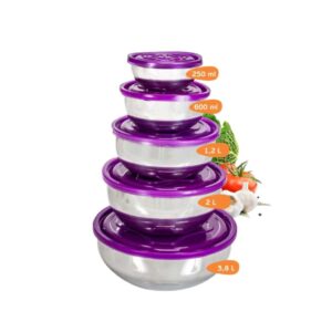 JG DE SALADEIRA C/ TAMPA 5 PCS