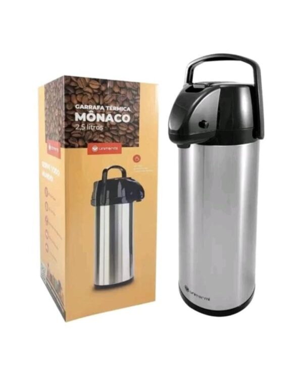 GARRAFA TERMICA MONACO PRESSAO 2,5L ECO