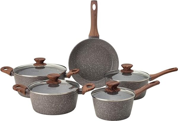 JOGO DE PANELAS C/ 5 PCS IN STYLE COOK - MIMO