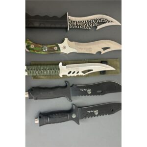 KIT FACA 6 PCS CAMPING SAFE BUY