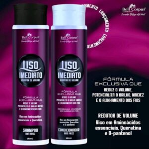 SHAMPOO LISO IMEDIATO BELL CORPUS 400GR