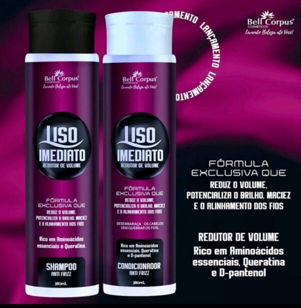 SHAMPOO LISO IMEDIATO BELL CORPUS 400GR